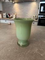 Moderne vaas groen, Huis en Inrichting, Woonaccessoires | Vazen, Ophalen, Zo goed als nieuw, Groen