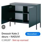 Groen 2 deurs kastje kate nieuw plus 2 kastjes gratis, Ophalen