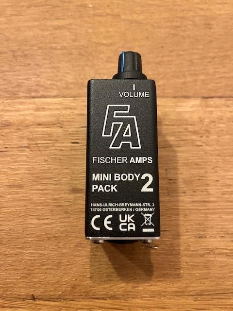 Fischer Amps Mini Body Pack 2, Muziek en Instrumenten, Effecten, Zo goed als nieuw, Ophalen of Verzenden