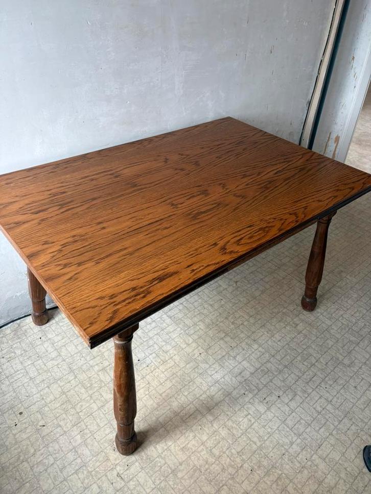 Table extensible (133 —> 222 cm) — démontable, Maison & Meubles, Tables | Tables de salon, Utilisé, 50 à 75 cm, 50 à 100 cm, Rectangulaire