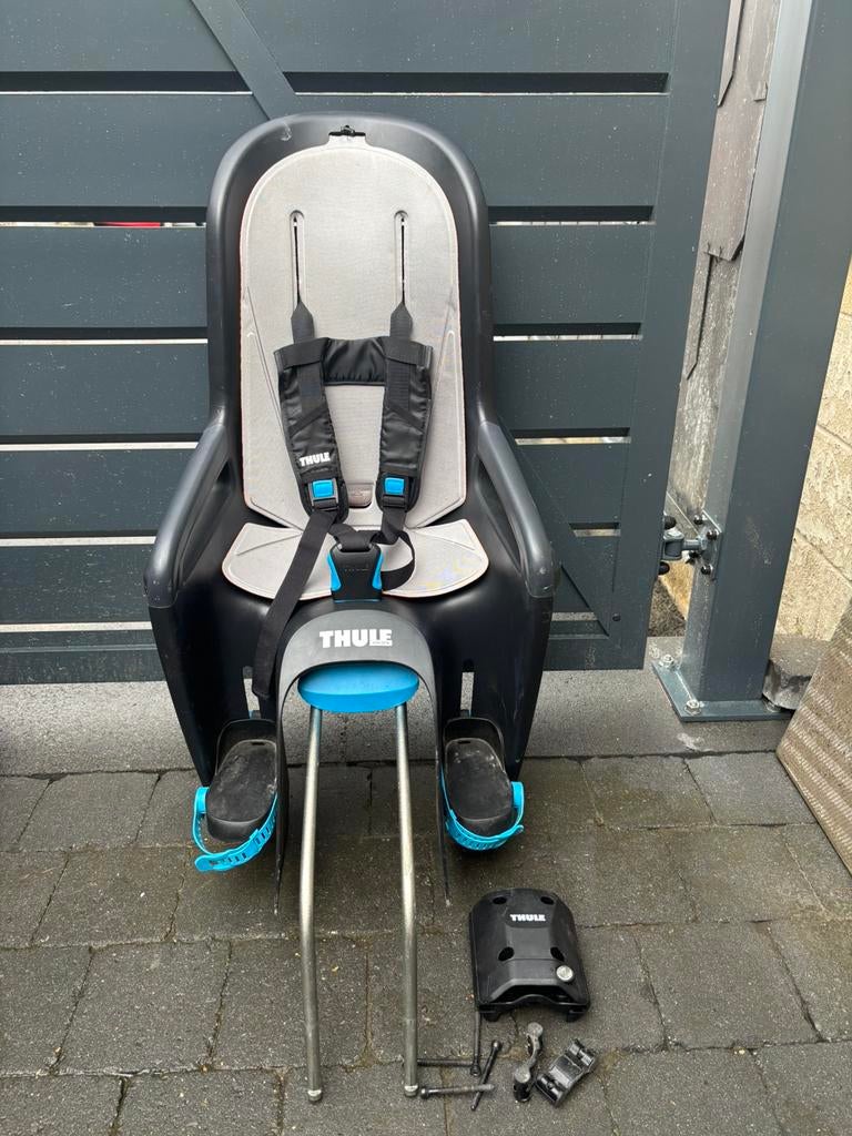 Siege velo thule, 0 à 18 kg, Repose-pieds, Enlèvement, Utilisé