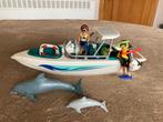 Playmobil Duiktrip met plezierboot, 6-12 jr (doos en boekje), Ophalen of Verzenden, Zo goed als nieuw