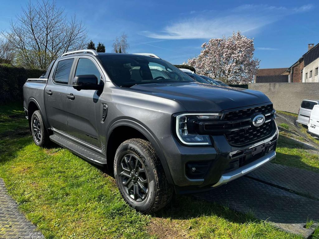 Ford Ranger Ranger Wildtrak 3.0L EcoBlue V6 AUT, Autos, Ford, Cuir, Argent ou Gris, Achat, Euro 6