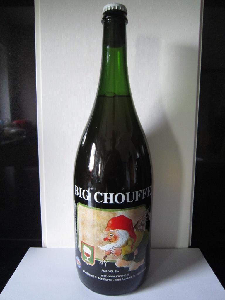 BIG Chouffe (Achouffe) +/-2002 BOUTEILLE PLEINE, Enlèvement ou Envoi, Comme neuf, Bouteille(s), Autres marques