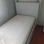 Lit 1 personne 90 x 200 avec sommier Latoflex et matelas, Maison & Meubles, Enlèvement, Une personne