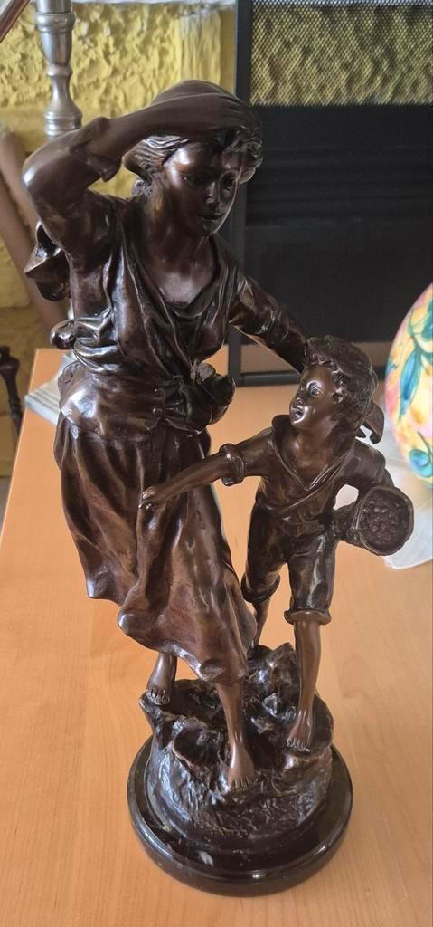 Brons beeldje, Antiek en Kunst, Antiek | Brons en Koper, Brons, Ophalen