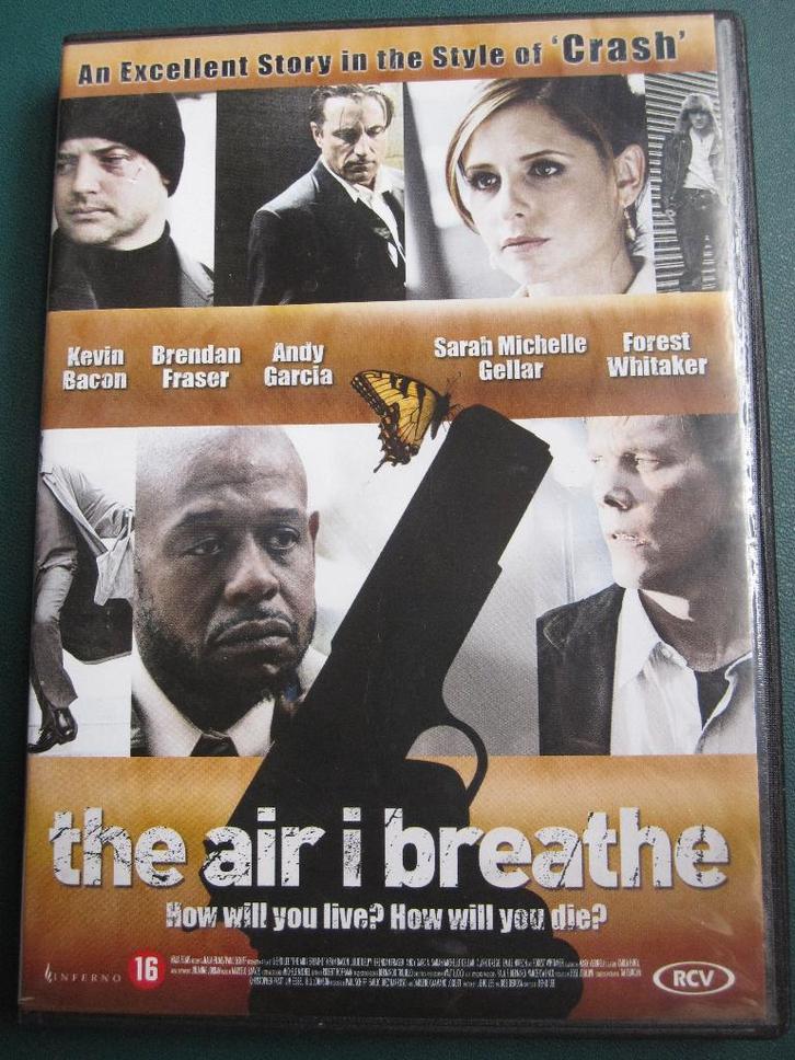 The Air I Breathe (2007), Cd's en Dvd's, Dvd's | Thrillers en Misdaad, Zo goed als nieuw, Actiethriller, Vanaf 16 jaar, Ophalen of Verzenden