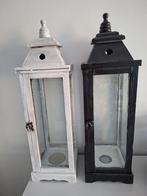 Houten kandelaars, Ophalen, Zwart