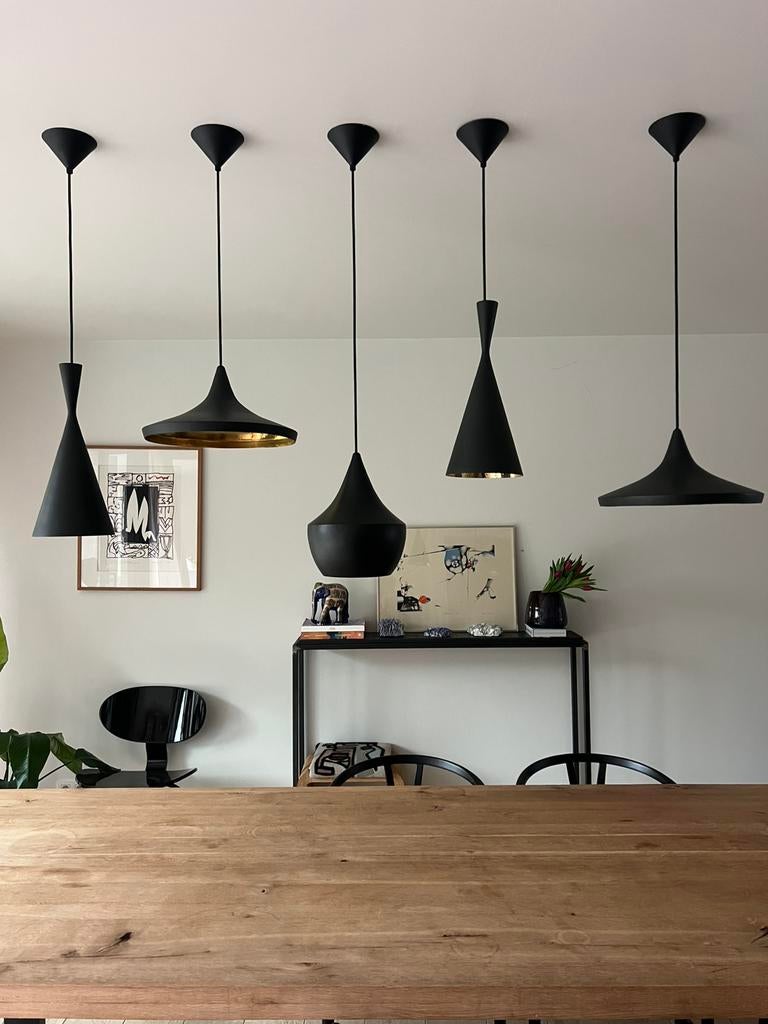 5 Tom Dixon Lampen, Ophalen, Zo goed als nieuw