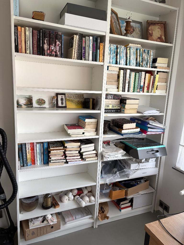 boekenkast, Huis en Inrichting, Kasten | Boekenkasten, Ophalen, Met plank(en), 200 cm of meer, 150 tot 200 cm