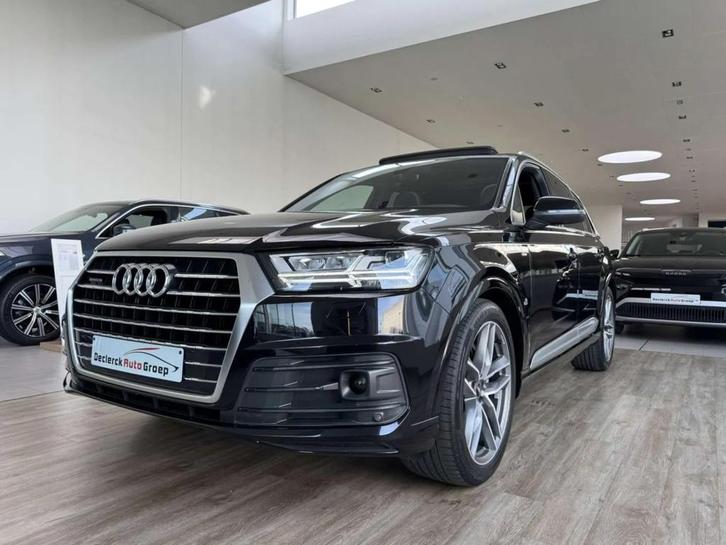 Audi Q7 TDI V6 272PK*S-LINE*FULL OPTION*7-ZIT*88.000KM*TOP, Autos, Audi, Achat, Q7, ABS, Régulateur de distance, Airbags, Air conditionné