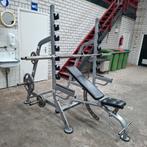 Squat Rack + Bankje + Olympische Gewichten Set, Sports & Fitness, Équipement de fitness, Enlèvement