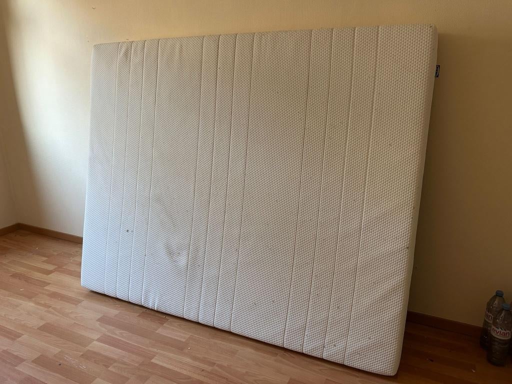 Tweepersoons matras 160x200 IKEA Akrehamn, Ophalen, Gebruikt, Tweepersoons, Matras