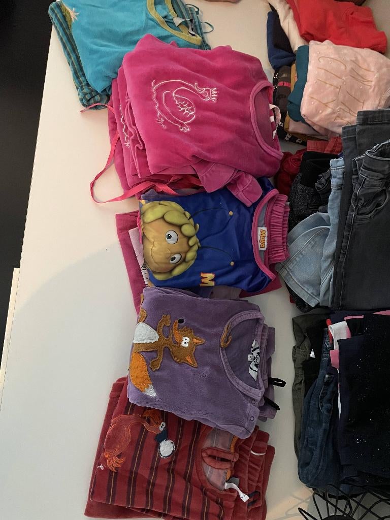 Meisjeskleding maat 98-104 winter, Ophalen, Gebruikt, Maat 98