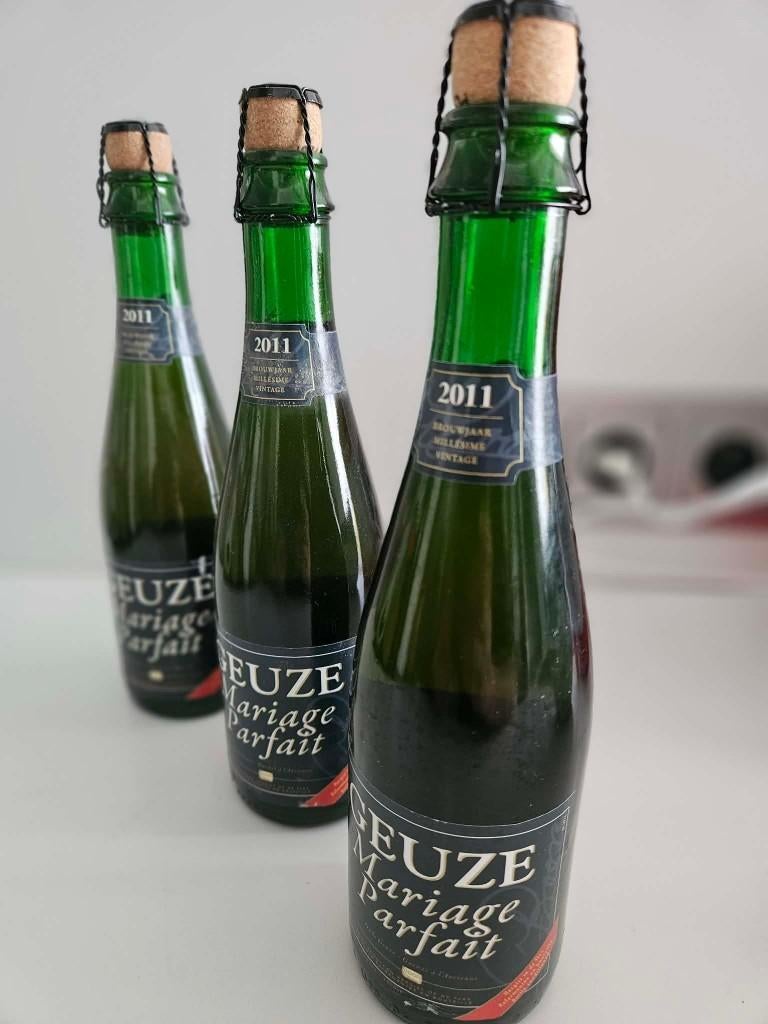geuze Mariage Parfait 2011 (37.5cl), Collections, Enlèvement ou Envoi, Neuf, Bouteille(s), Autres marques