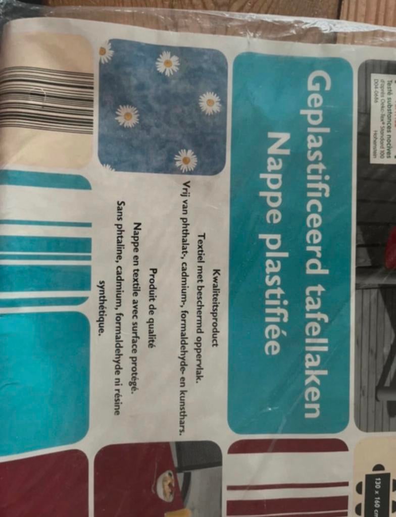 Tafellaken polyster 130/160cm, Verzenden