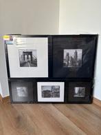 Set van 5 kaders NYC – zwart/wit muurdecoratie – modern, Enlèvement, Neuf
