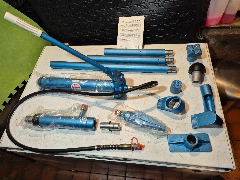 Carrosserie Uitdeuk Set  Hydraulisch  10 Ton Perel, Enlèvement, Neuf, Avant, Porte