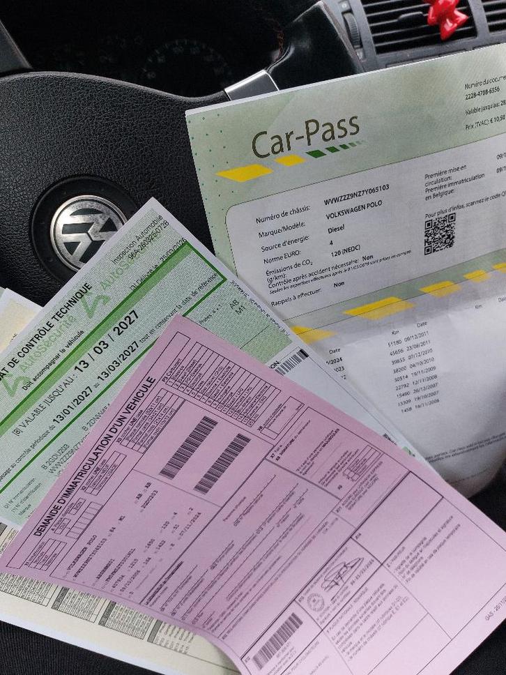 Polo 14tdi 2006 Pret a immatriculer, Autos, Volkswagen, Particulier, Polo, Diesel, Euro 4, Coupé, 3 portes, Boîte manuelle, Autres couleurs