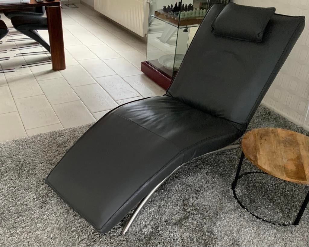 Design lederen Ligstoel van het merk KOINOR, Ophalen, Zo goed als nieuw