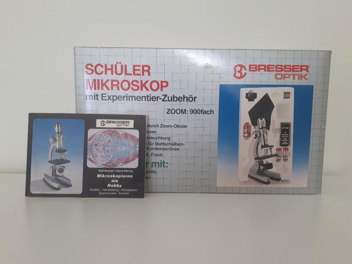 Microscope pour étudiants avec accessoires expérimentaux, TV, Hi-fi & Vidéo, Matériel d'optique | Microscopes, Comme neuf, Microscope biologique