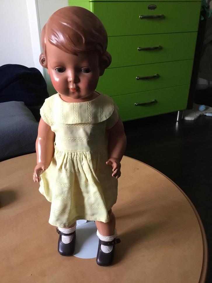 Schildpadpopje, Antiquités & Art, Antiquités | Jouets, Enlèvement ou Envoi