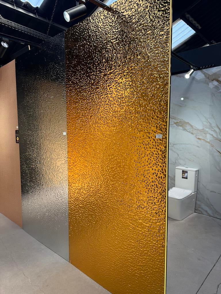 Plaque effet metalique argent, Enlèvement, Neuf