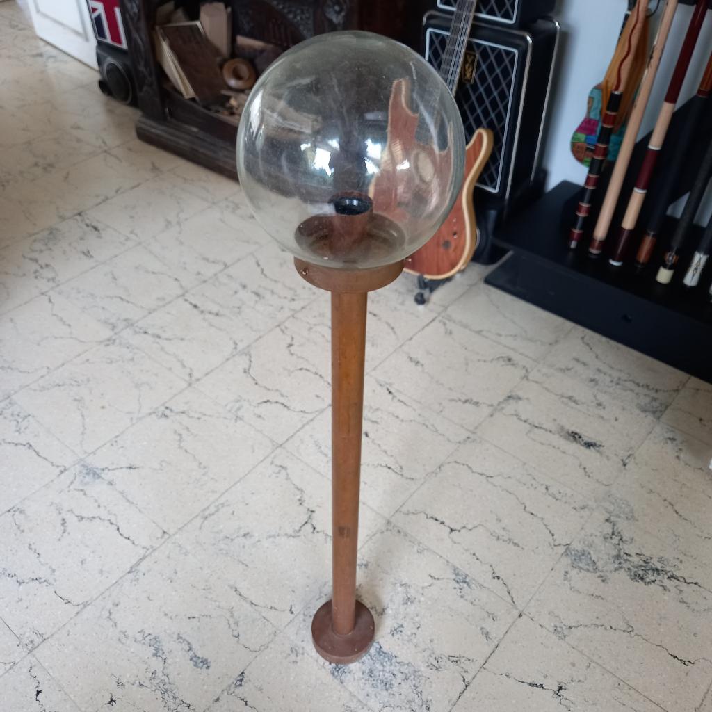 lampe de jardin cuivre, Enlèvement ou Envoi, Utilisé, Autres matériaux, Autres types