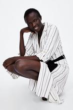 Robe été lignée NEUVE Zara noire/blanche T XL (38-40), Kleding | Dames, Jurken, Maat 42/44 (L), Nieuw, Ophalen of Verzenden, Wit