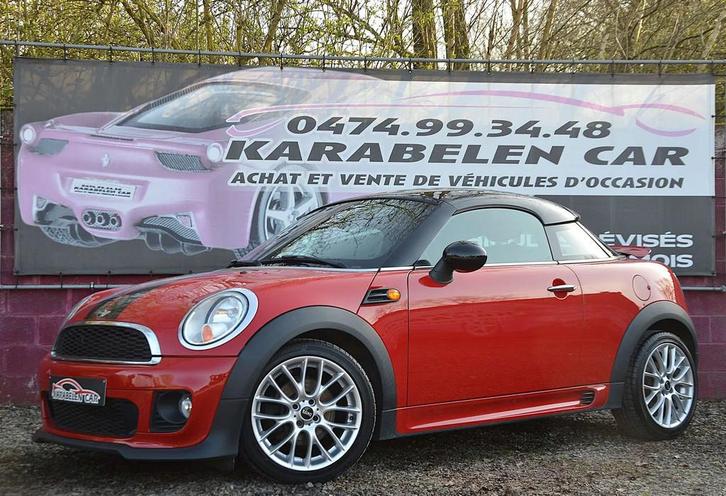 MINI John Cooper Works Coupe 1.6i Cooper Pack JCW SENSOR AR, Auto's, Mini, Bedrijf, Te koop, John Cooper Works, ABS, Airbags, Airconditioning