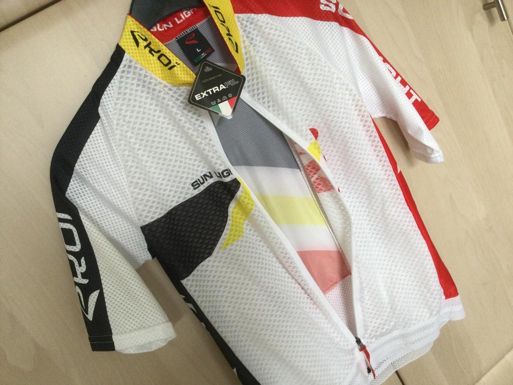 Wielrenners truitje Ekoi Sun Light, Ophalen of Verzenden, Nieuw, Kleding