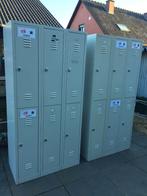 6 - deurs metalen lockers - lockerkasten - vakkenkasten, Huis en Inrichting, Kasten | Overige, Ophalen, Gebruikt