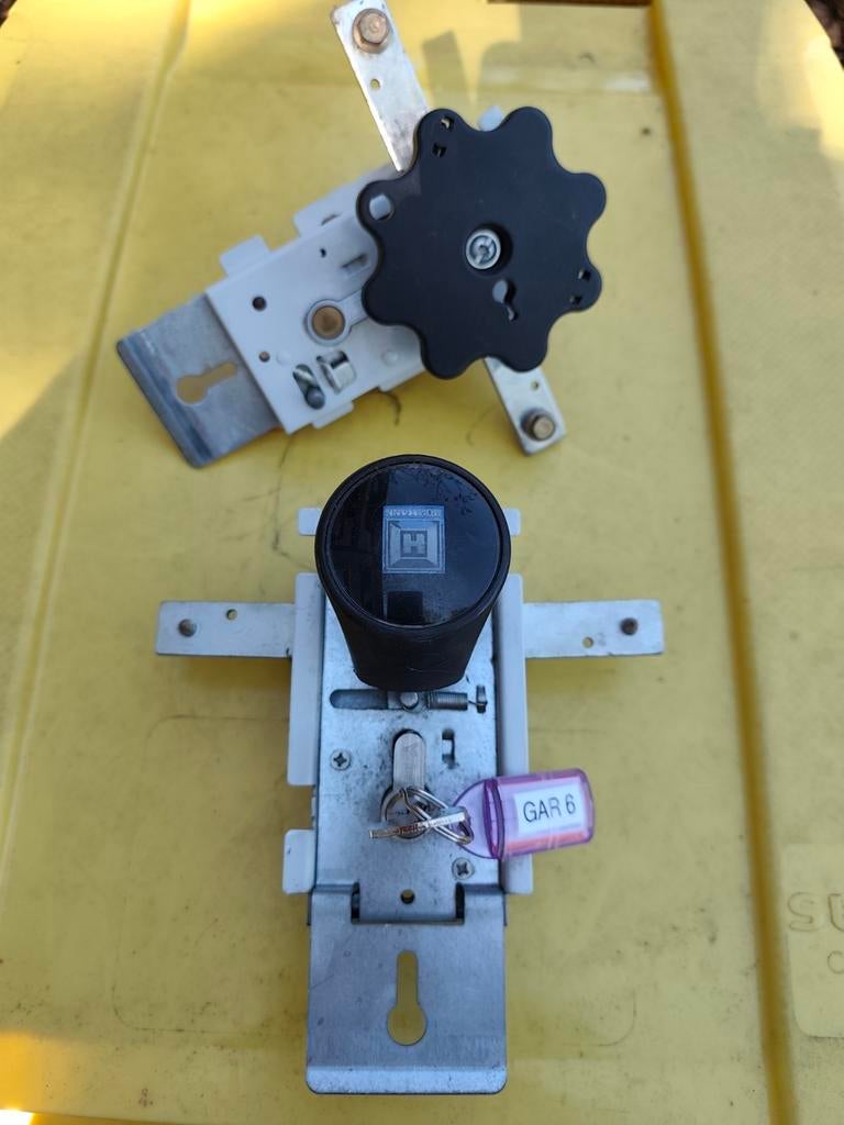 HORMANN DEURSLOT KANTELPOORT, Doe-het-zelf en Bouw, Hang- en Sluitwerk, Ophalen of Verzenden, Slot