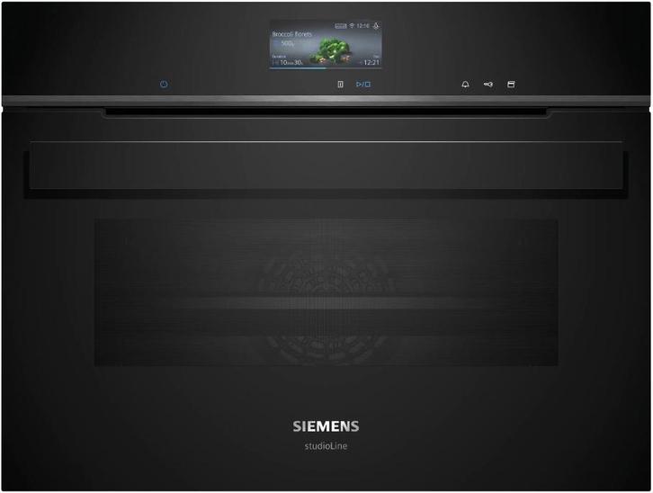 Siemens CS956GCB1 Combi-Stoomoven 45cm, NIEUW, toonzaalmodel, Elektronische apparatuur, Ovens, Nieuw, Inbouw, 45 tot 60 cm, 45 tot 60 cm