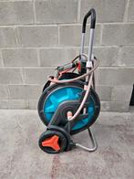 Dévidoir + tuyau + pistolet GARDENA, Jardin & Terrasse, Enlèvement, Utilisé, Dévidoir