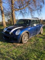 Mini cooper s R53 met OEM JCW Aerokit (project/onderdelen), Auto's, 4 cilinders, Blauw, Handgeschakeld, Particulier