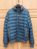 Blauwe gewatteerde jas River Woods, mt 12 jaar, Ophalen of Verzenden, Zo goed als nieuw, Jongen, River Woods...