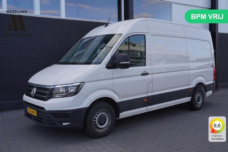 Volkswagen Crafter 2.0 TDI 140PK L3H3 EURO 6 - Airco - Cruis, Auto's, Bestelwagens en Lichte vracht, Bedrijf, ABS, Airconditioning