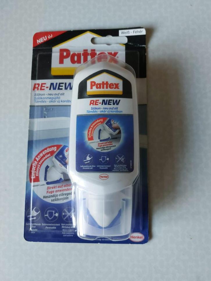 Pattex RE-NEW Special Siliconenkit – 80 ml –, Bricolage & Construction, Isolation & Étanchéité, Neuf, Autres matériaux, Enlèvement
