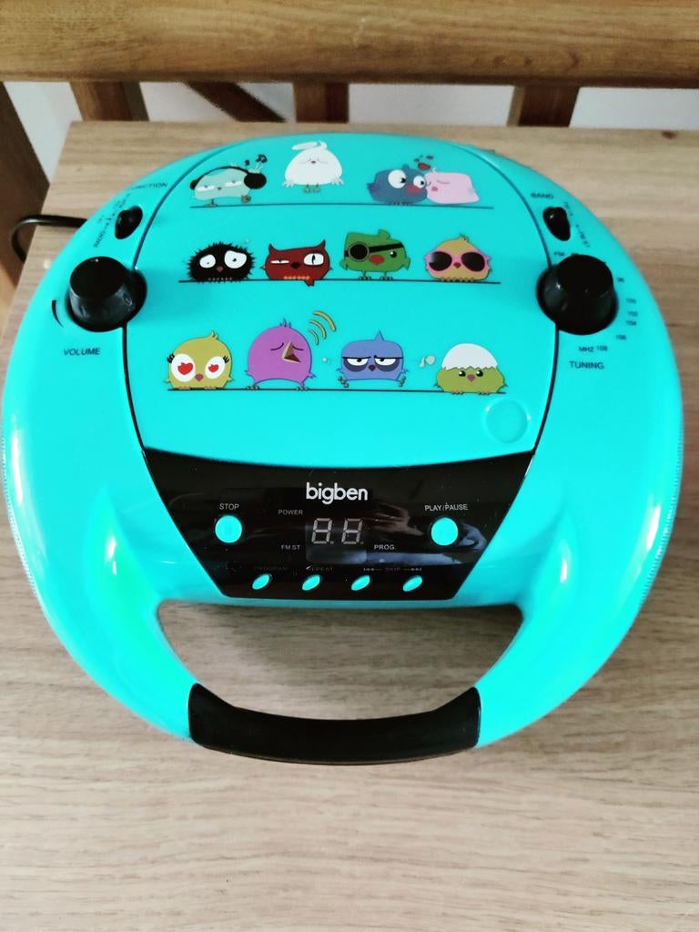 Bigben Draagbare radio en CD-speler , Audio, Tv en Foto, Ophalen