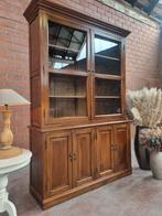 Eiken buffetkast/vitrinekast flamant art:60/26, Ophalen, Met deur(en), Landelijk klassiek, Zo goed als nieuw
