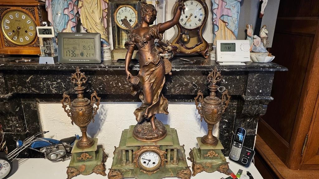 horloge de cheminée, Antiquités & Art, Enlèvement