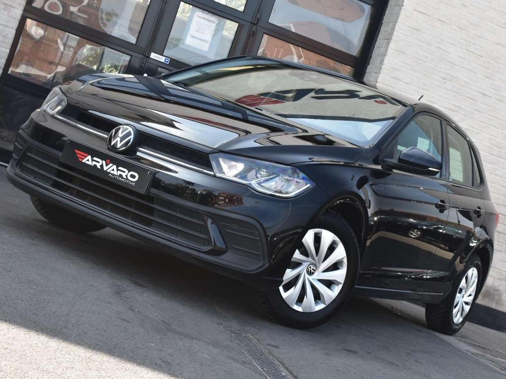 Volkswagen Polo 1.0i Cruise / PDC / Carplay / Lane Assist /, Auto's, Voorwielaandrijving, Stof, Gebruikt, Zwart