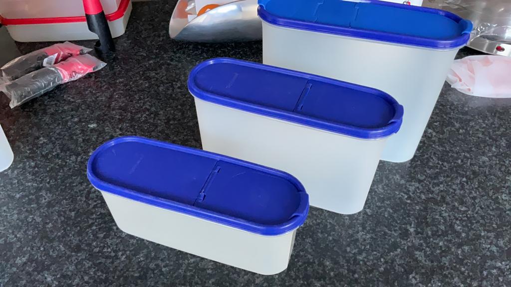 Ruimtespaarder xl tupperware, Huis en Inrichting, Ophalen of Verzenden, Zo goed als nieuw