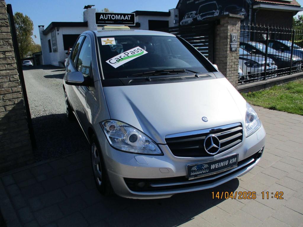 Mercedes-Benz A 180 A 180 CDI AUTOMAAT FACELIFT XENON AIRCO, Auto's, Automaat, Euro 5, Stof, Zwart