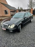 Mercedes E200CDI zwart 2007, Auto's, Zwart, Zwart, Leder, Diesel