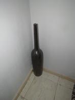 Vintage stenen vaasfles hamerslag 93 cm, Ophalen