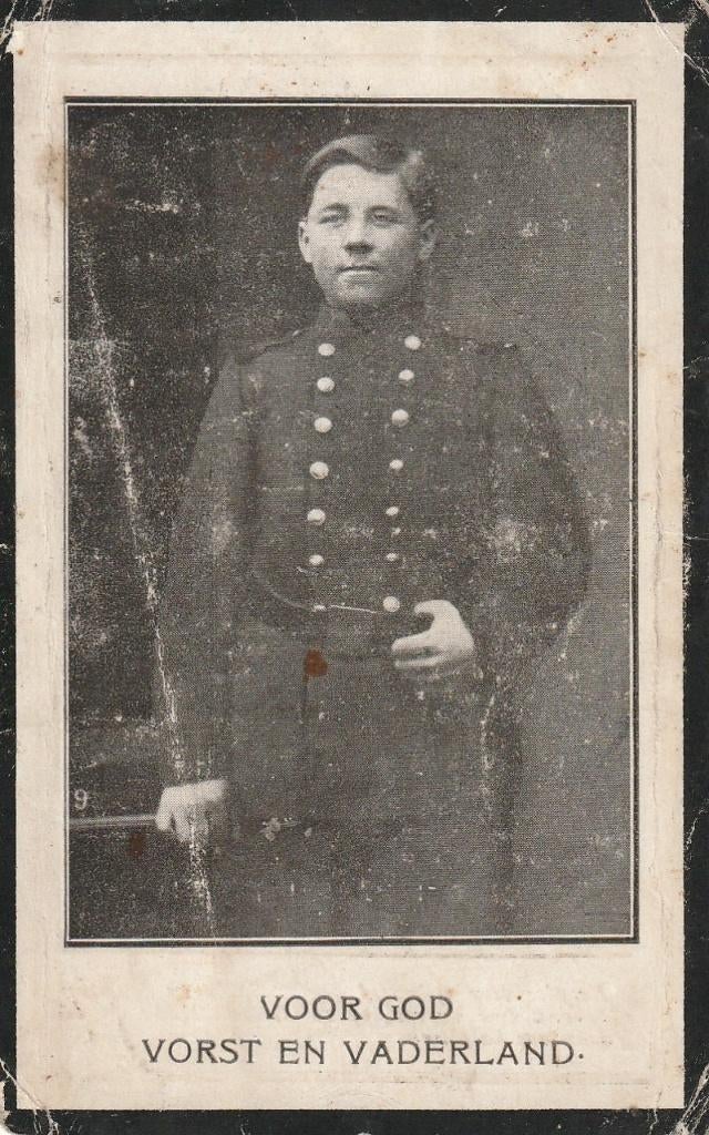 Gesneuvelde 1914-1918  Petrus De Busser, Verzamelen, Bidprentjes en Rouwkaarten, Ophalen