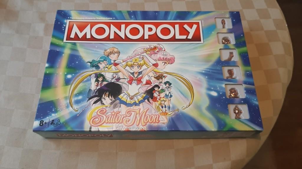 jeu de plateau nou Monopoly Sailormoon Sailor Moon Monopoly, Trois ou quatre joueurs, Enlèvement ou Envoi, Neuf, Monopoly