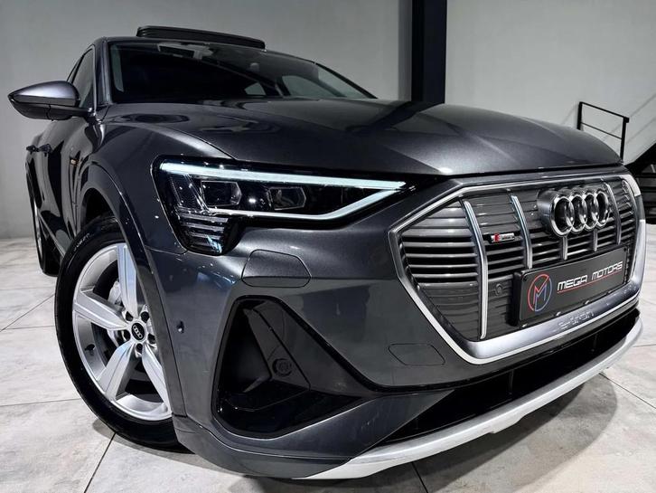 Audi e-tron SPORTBACK 50 QUATTRO SLiNE PANO CAMERA NAVi CUiR, Auto's, Audi, Bedrijf, Te koop, e-tron, ABS, Achteruitrijcamera